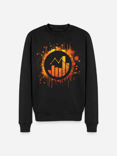 Behavioral Analyst Data Coding - Men's Premium Organic Jumper - black