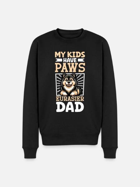 Eurasier Dad - Men's Premium Organic Jumper - black