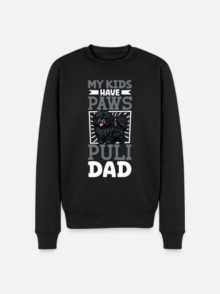 Puli Papa - Pull Premium bio Homme - noir