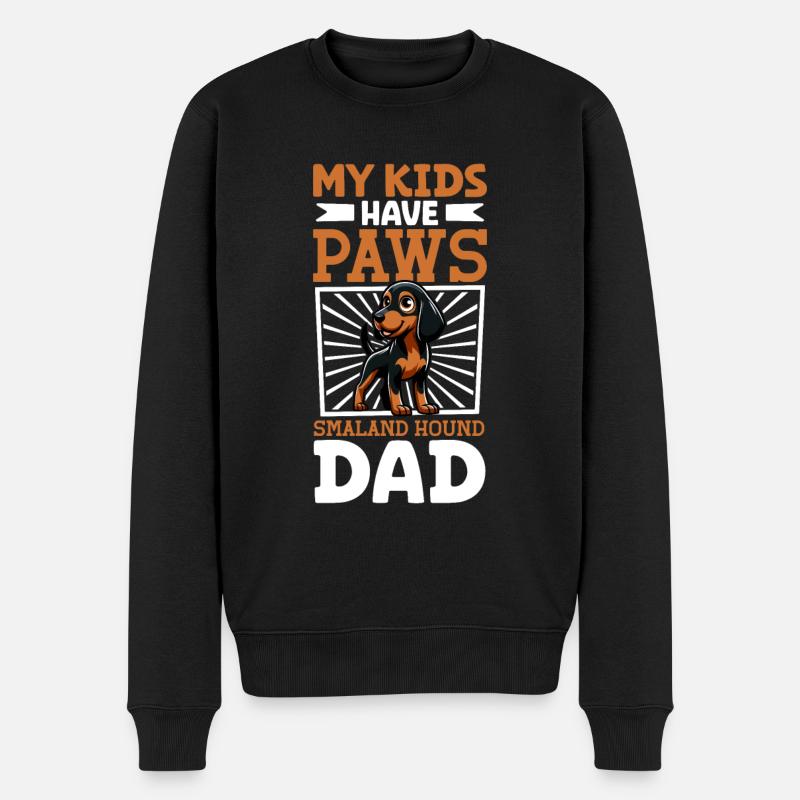 Smålandsstövare Papa - Pull Premium bio Homme - noir