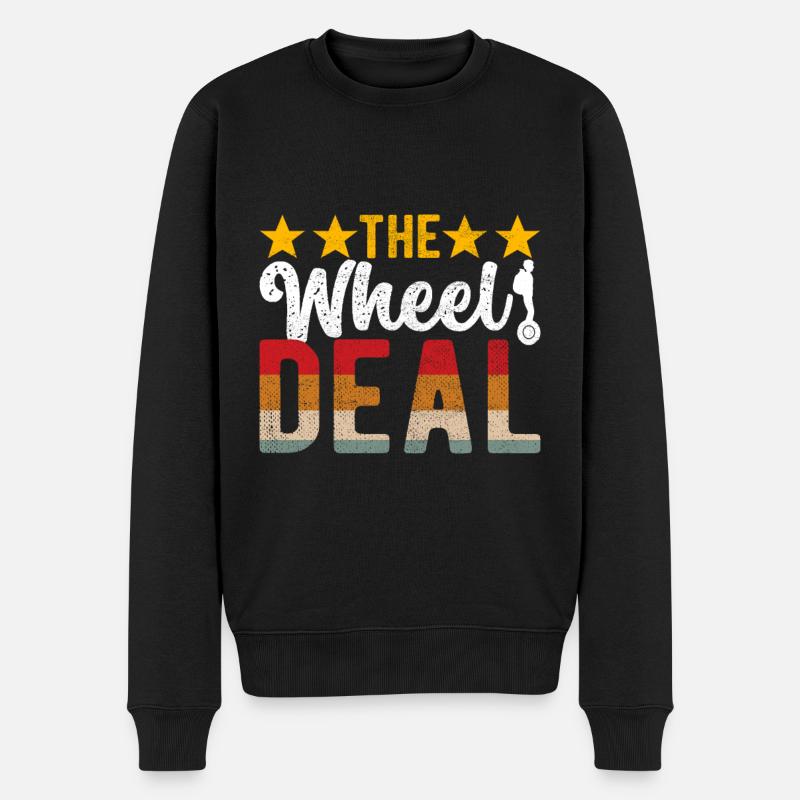 EUC Monowheel - Men's Premium Organic Jumper - black