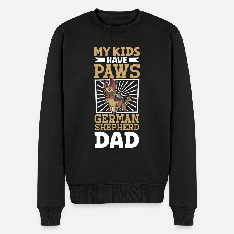 Papa berger allemand - Pull Premium bio Homme - noir