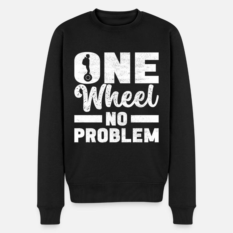 EUC Monowheel - Men's Premium Organic Jumper - black