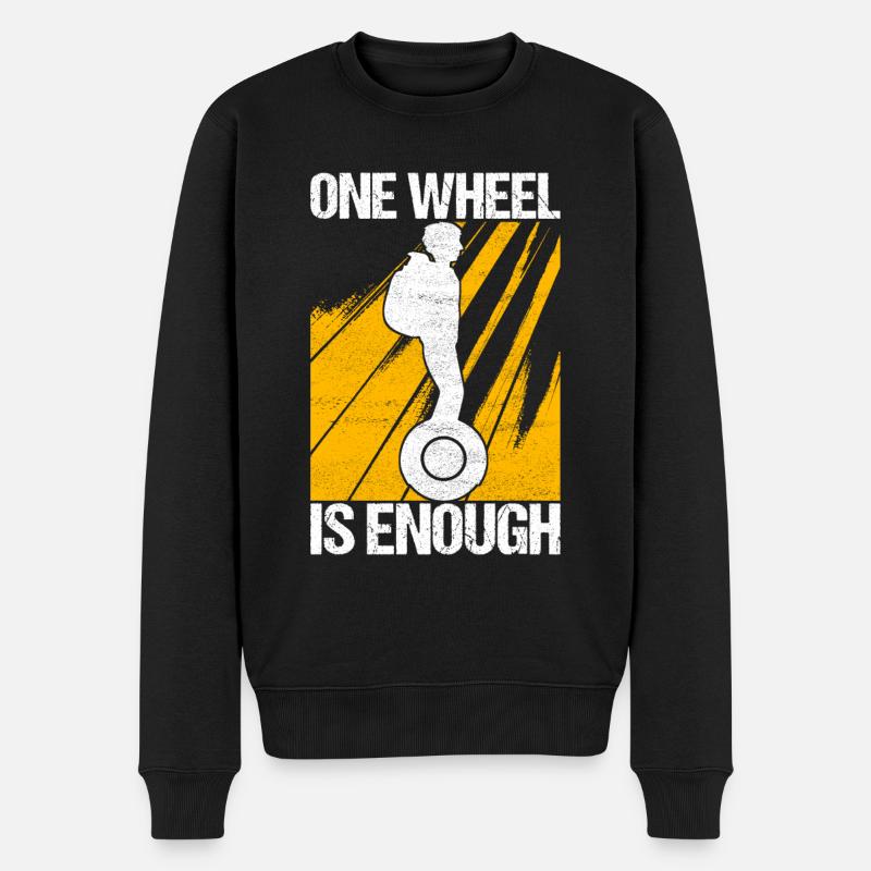 EUC Monowheel - Männer Premium Bio Pullover - Schwarz