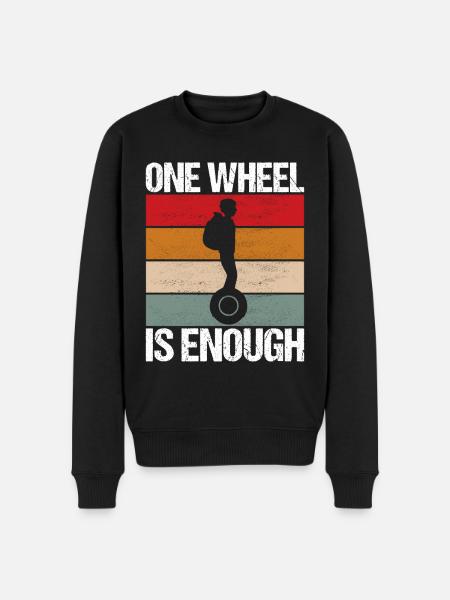 EUC Monowheel - Men's Premium Organic Jumper - black