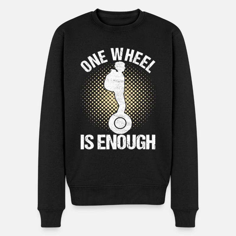 EUC Monowheel - Männer Premium Bio Pullover - Schwarz