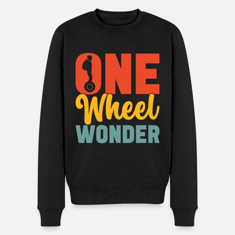 EUC Monowheel - Männer Premium Bio Pullover - Schwarz
