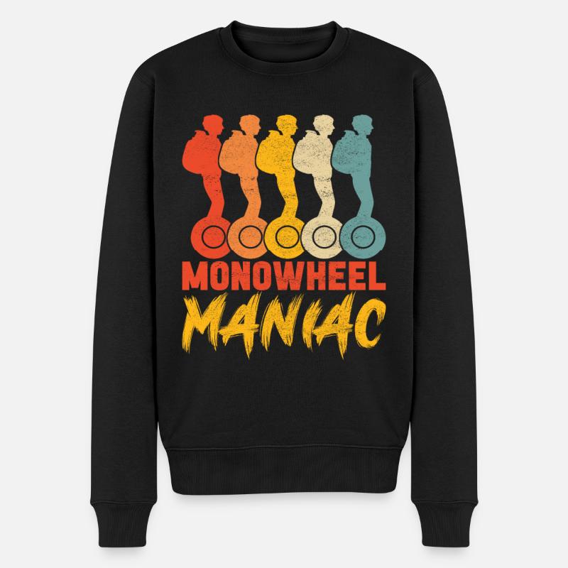 EUC Monowheel - Men's Premium Organic Jumper - black
