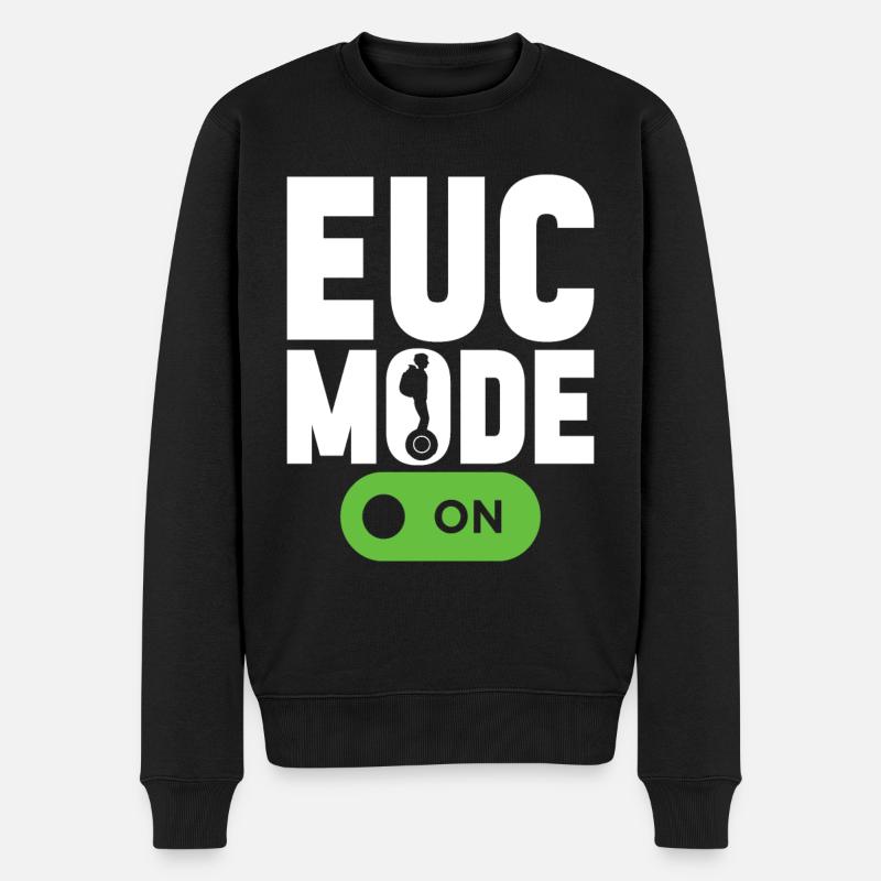 EUC Monowheel - Männer Premium Bio Pullover - Schwarz