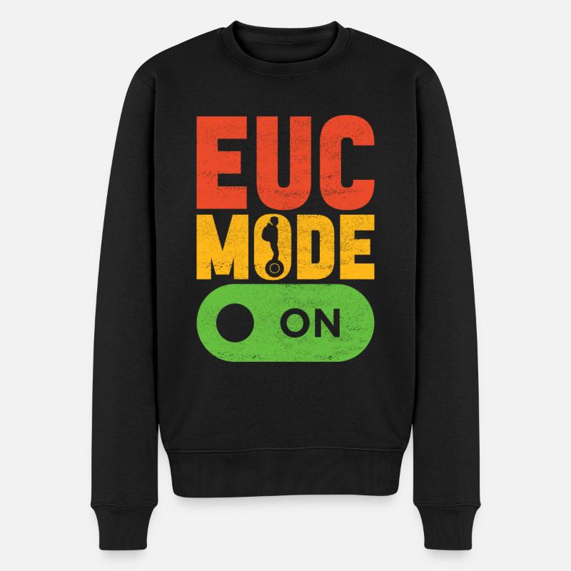EUC Monowheel - Männer Premium Bio Pullover - Schwarz