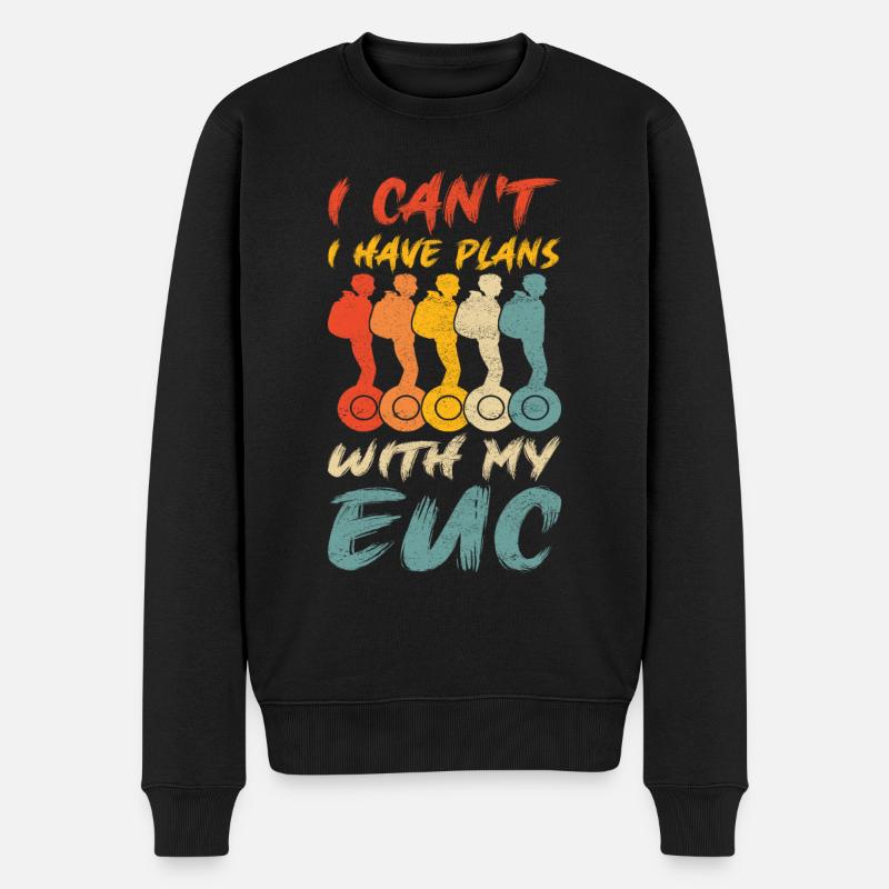 EUC Monowheel - Men's Premium Organic Jumper - black