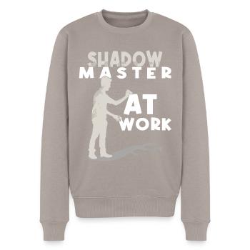 Handschattenpuppenspiel Puppen - Männer Premium Bio Pullover - Taupe - Vorne - Nico (187cm)
