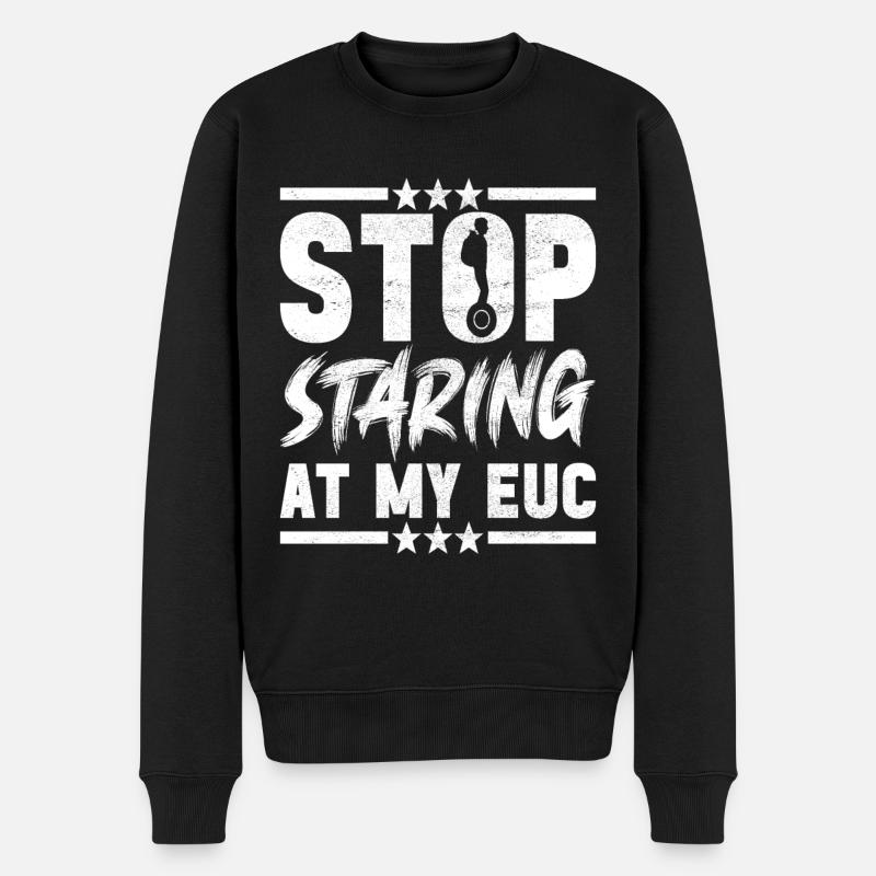 EUC Monowheel - Men's Premium Organic Jumper - black