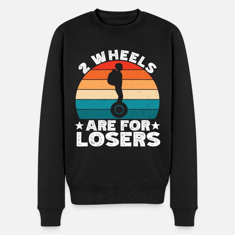 EUC Monowheel - Men's Premium Organic Jumper - black