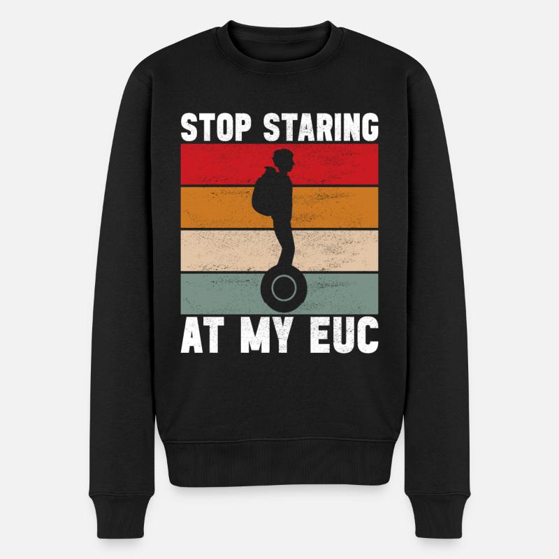 EUC Monowheel - Männer Premium Bio Pullover - Schwarz