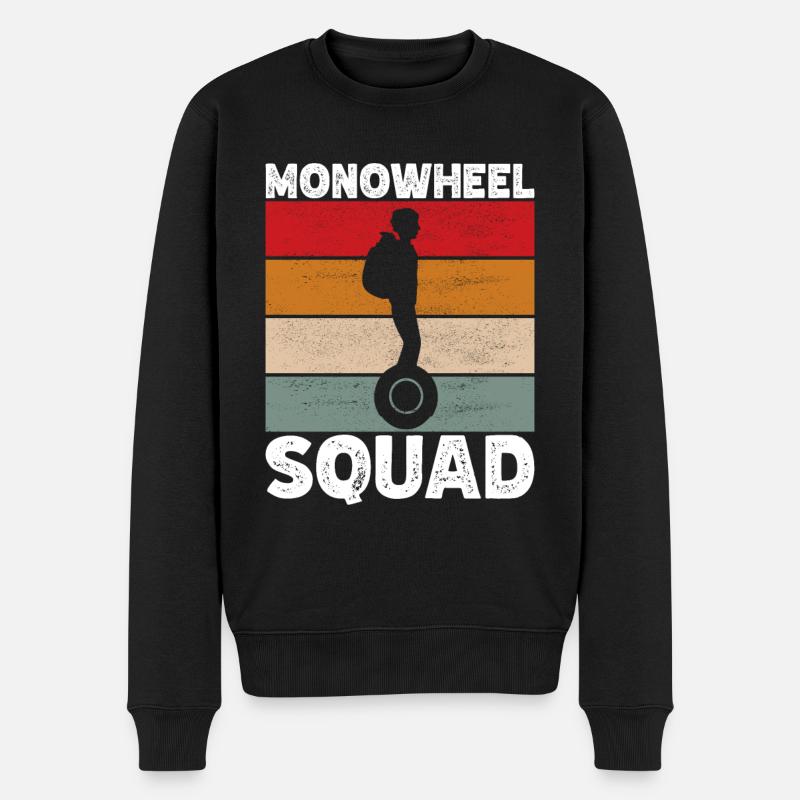 EUC Monowheel - Männer Premium Bio Pullover - Schwarz