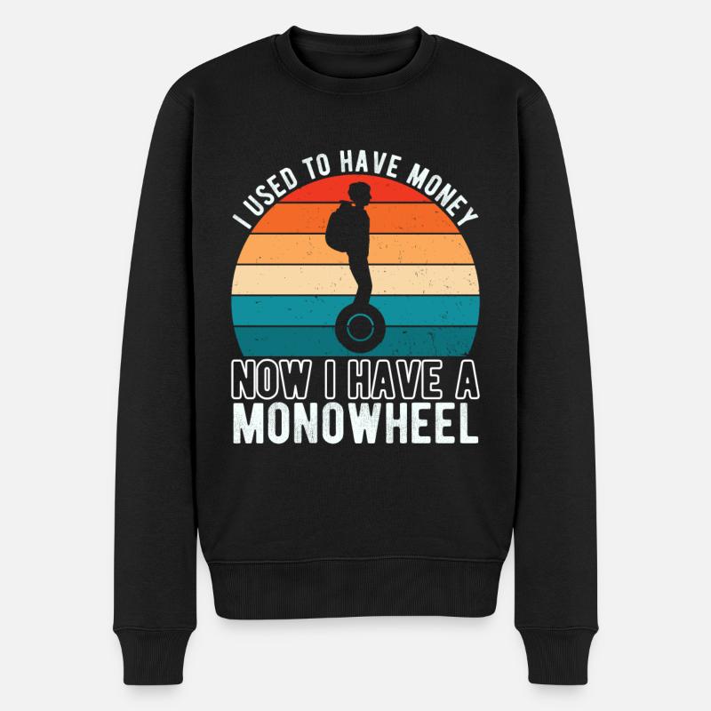 EUC Monowheel - Männer Premium Bio Pullover - Schwarz