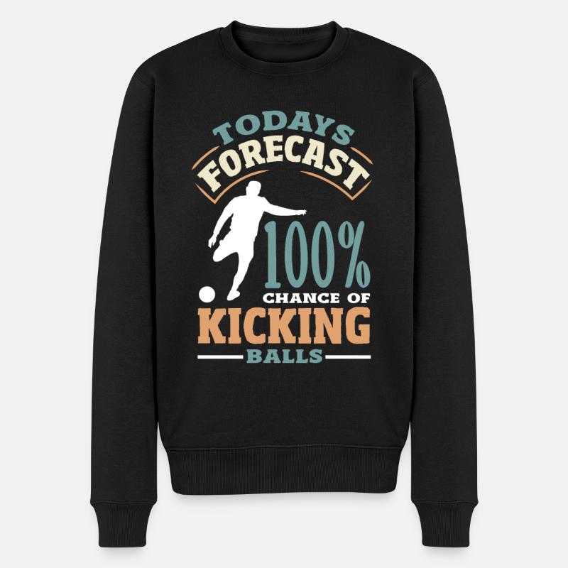 Kickball Player Legend - Men's Premium Organic Jumper - black
