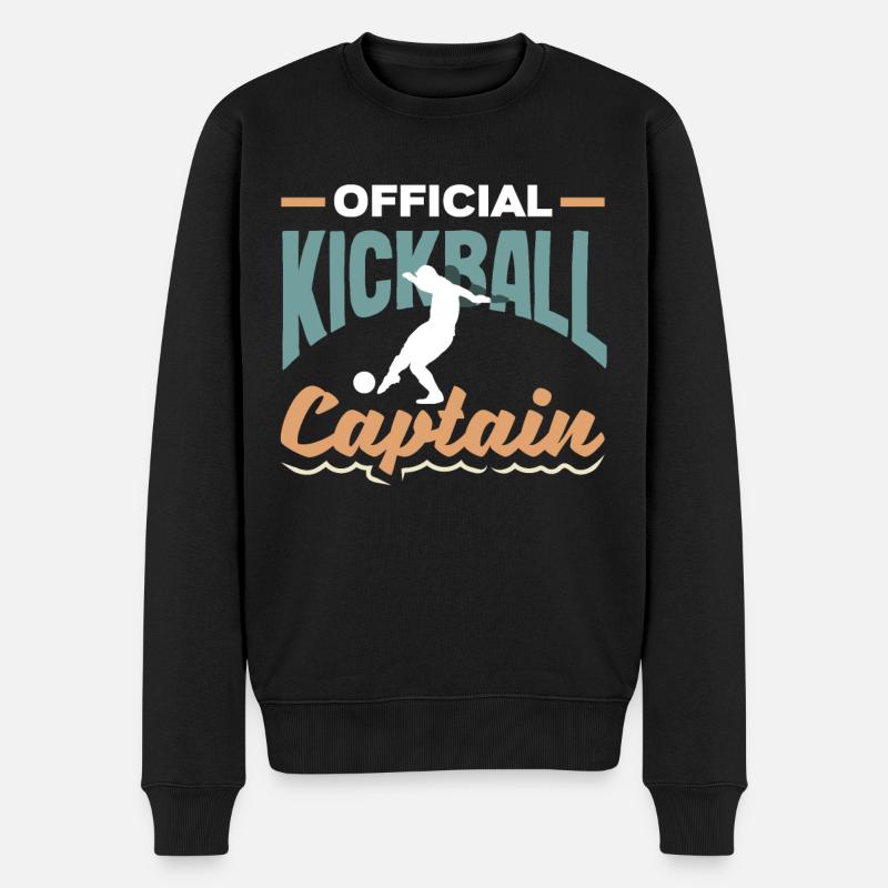 Légende du joueur de kickball - Pull Premium bio Homme - noir