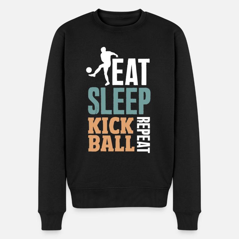 Kickball Player Legend - Men's Premium Organic Jumper - black
