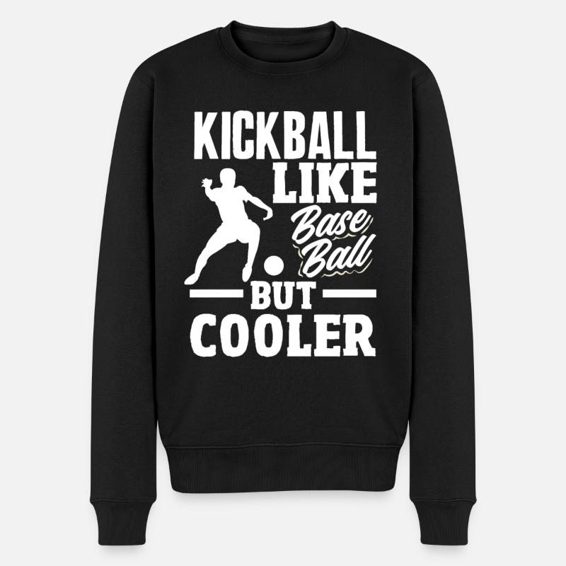 Kickball Player Legend - Men's Premium Organic Jumper - black