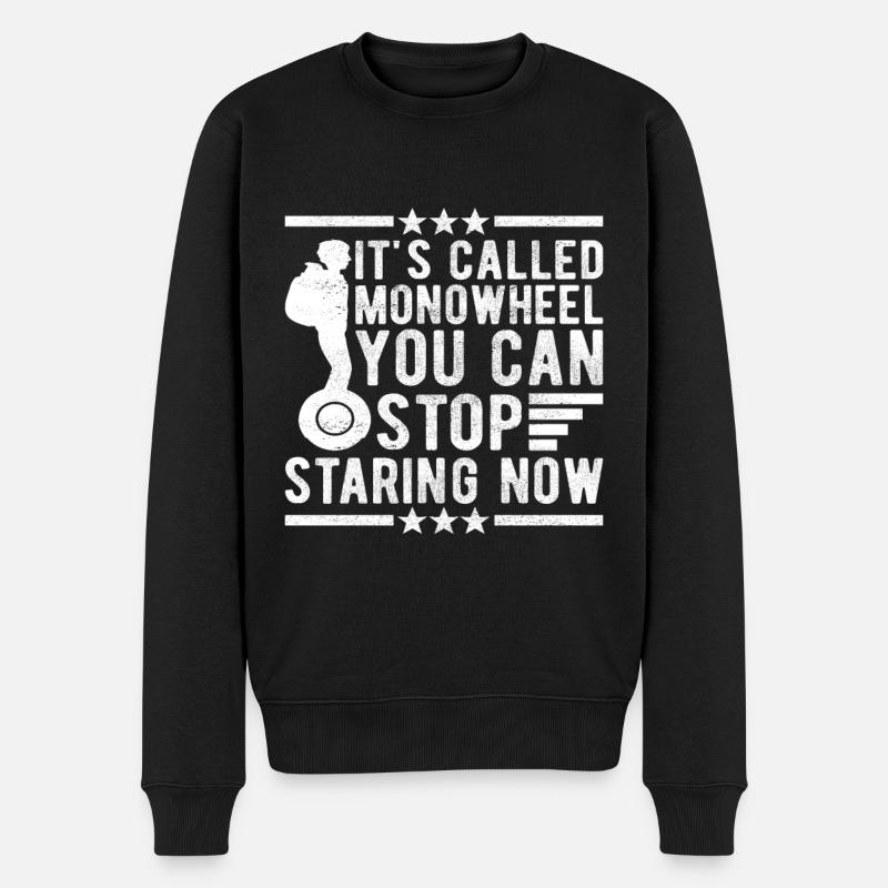 EUC Monowheel - Men's Premium Organic Jumper - black