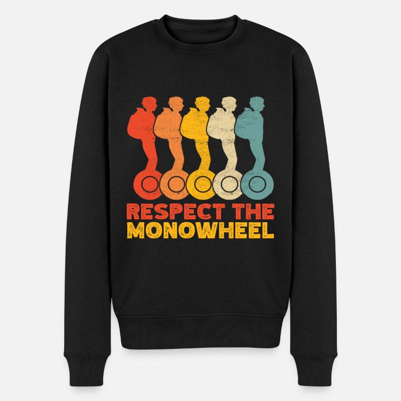 EUC Monowheel - Men's Premium Organic Jumper - black