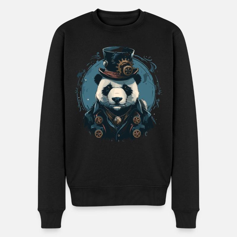 Steam Punk Art Funky Steampunk - Pull Premium bio Homme - noir