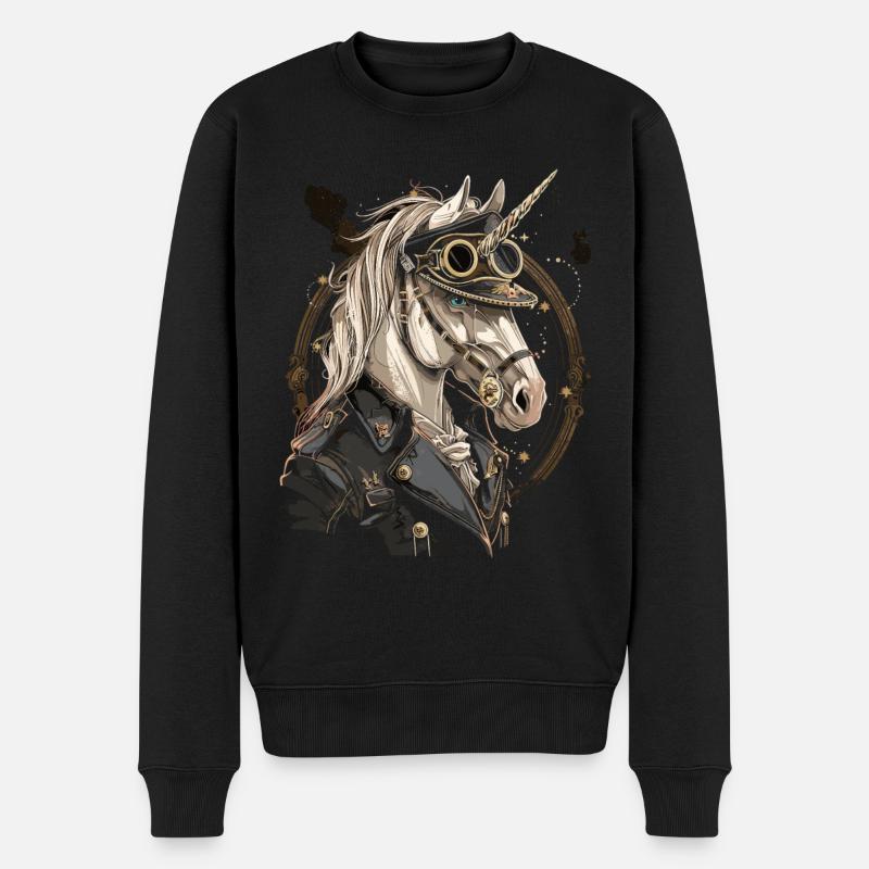 Steam Punk Art Funky Steampunk - Pull Premium bio Homme - noir