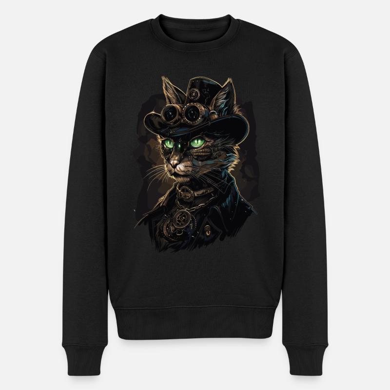 Steam Punk Art Funky Steampunk - Pull Premium bio Homme - noir