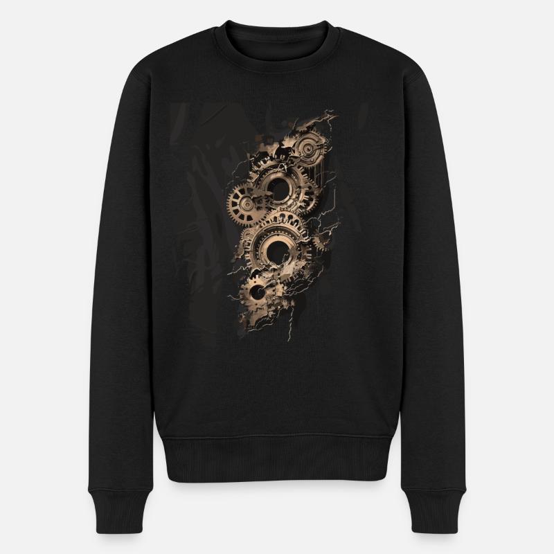 Steam Punk Art Funky Steampunk - Pull Premium bio Homme - noir