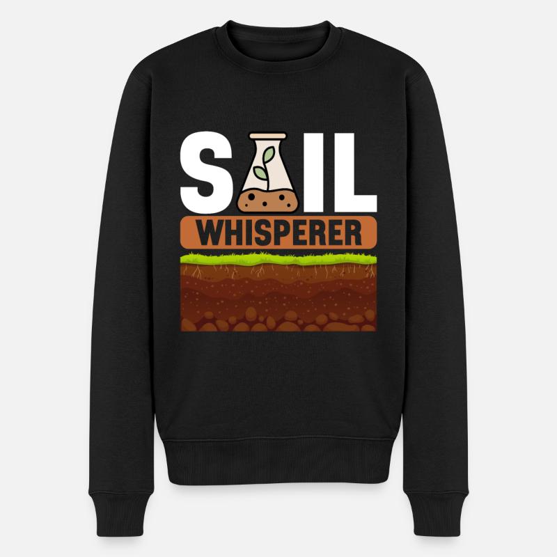 Bodenwissenschaftler Science du sol - Pull Premium bio Homme - noir
