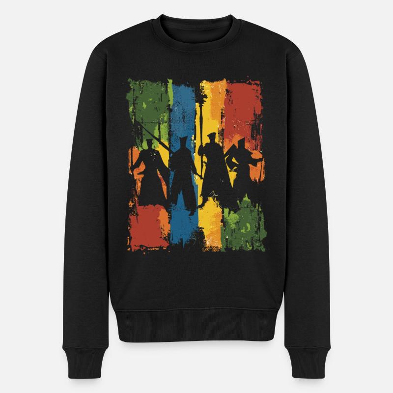 Arnis Eskrima Kali Fma - Pull Premium bio Homme - noir