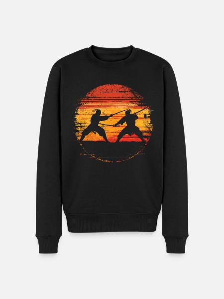 Arnis Eskrima Kali Fma - Pull Premium bio Homme - noir