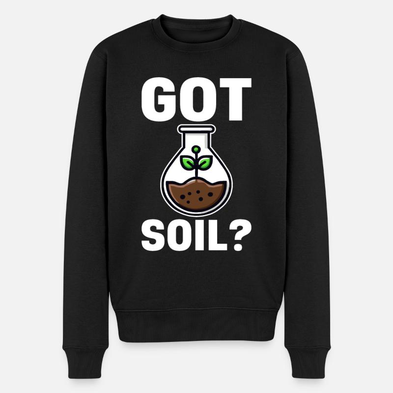 Bodenwissenschaftler Science du sol - Pull Premium bio Homme - noir
