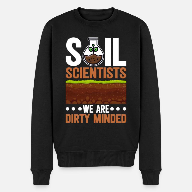 Bodenwissenschaftler Science du sol - Pull Premium bio Homme - noir