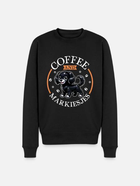Café et Markiesje - Pull Premium bio Homme - noir