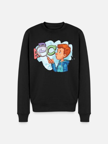 phonemisPhonemic consciousness science - Men's Premium Organic Jumper - black