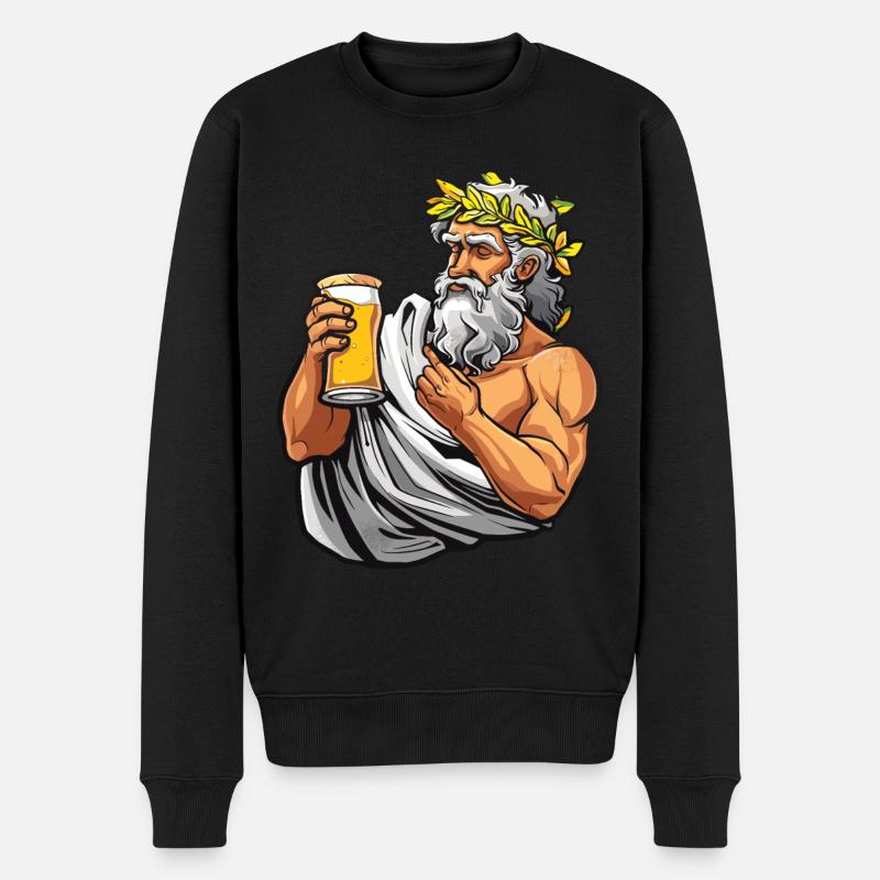 Tenue de fête Toga drôle - Pull Premium bio Homme - noir