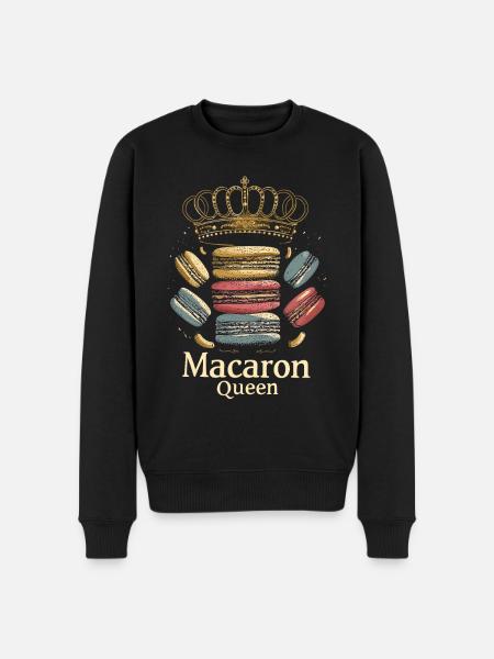 Macaron lovers Macaron Baker - Men's Premium Organic Jumper - black