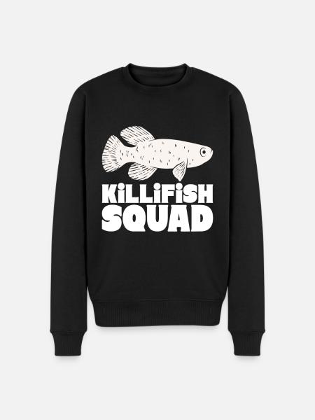 Killifisch Aquarium Fish Lovers - Men's Premium Organic Jumper - black