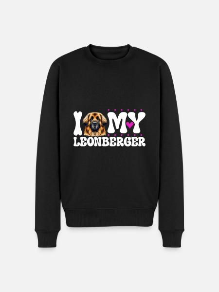 J'adore mon Léonberg - Pull Premium bio Homme - noir