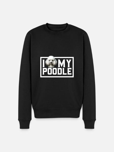 J’adore mon caniche - Pull Premium bio Homme - noir