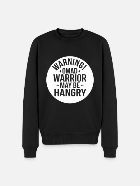 Intermittent fasting Intermittent fasting - Men's Premium Organic Jumper - black