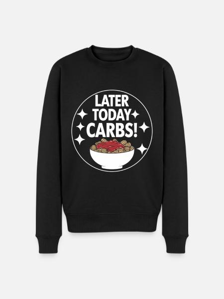 Intermittent fasting Intermittent fasting - Men's Premium Organic Jumper - black