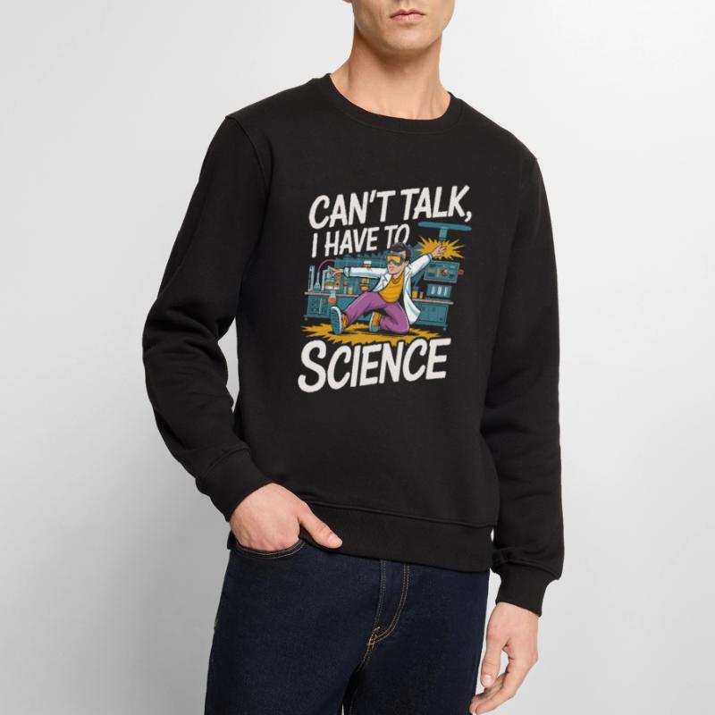 Science Laboratory Technician Technicus Men's Premium Organic Jumper