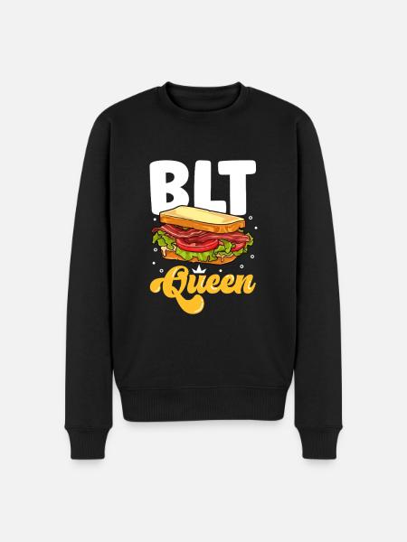 BLT Queen - Men's Premium Organic Jumper - black