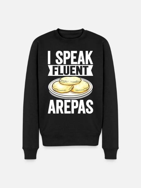 Arepas vénézuélienne - Pull Premium bio Homme - noir