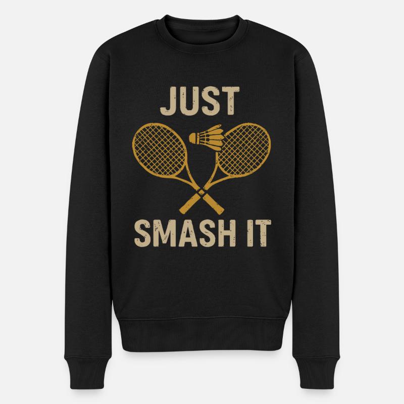 Écrasez-le ! - Pull Premium bio Homme - noir