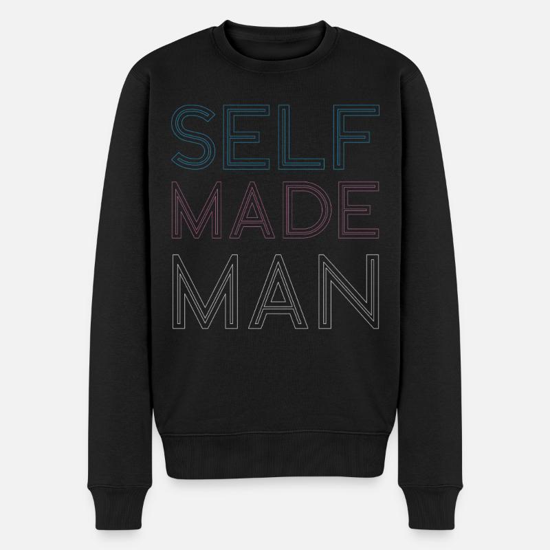 Fierté LGBT transgenre - Pull Premium bio Homme - noir